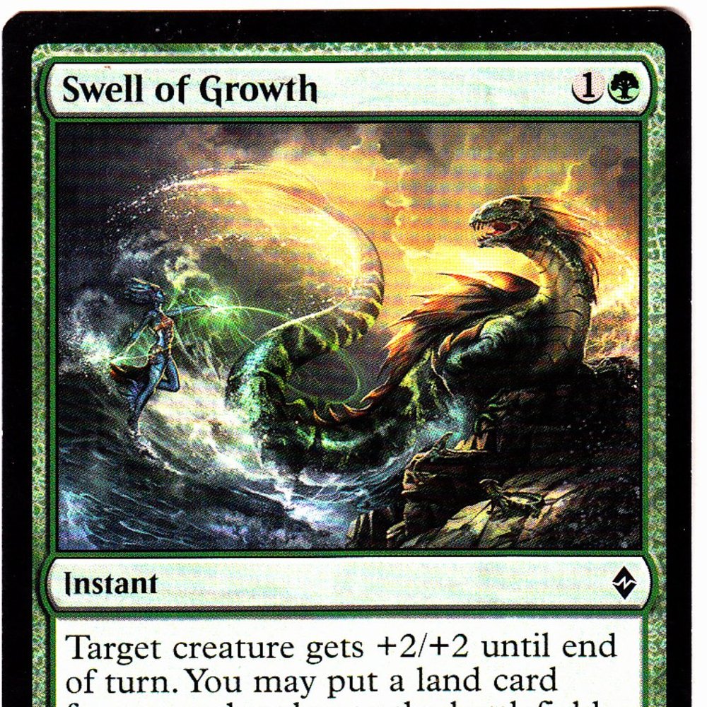 Swell of Growth - Green - Instant - Magic the Gathering Trading Card